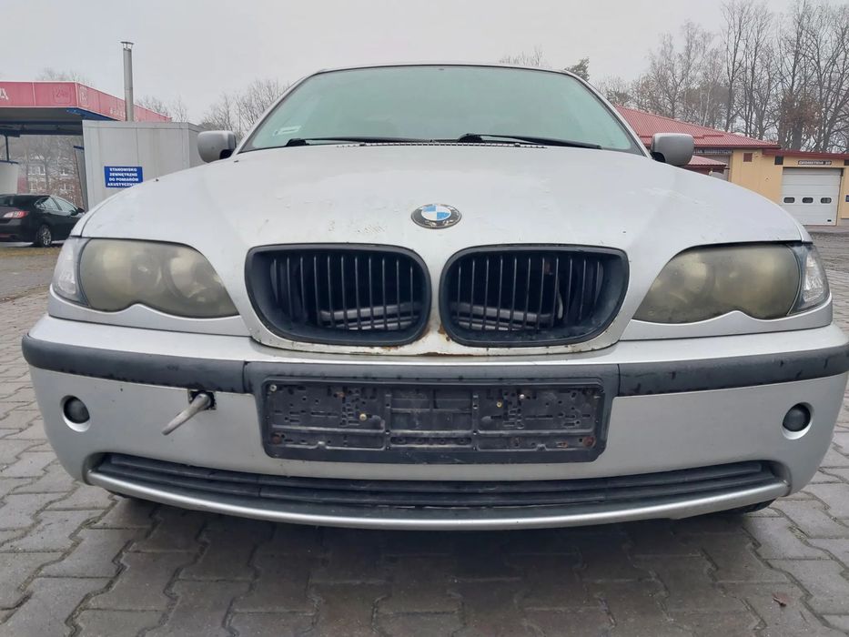 Zderzak przód przedni BMW E46 Lift FL 2.0 Benzyna Titansilber Metallic 354/7 zderzak halogeny atrapa KOMPLETNY