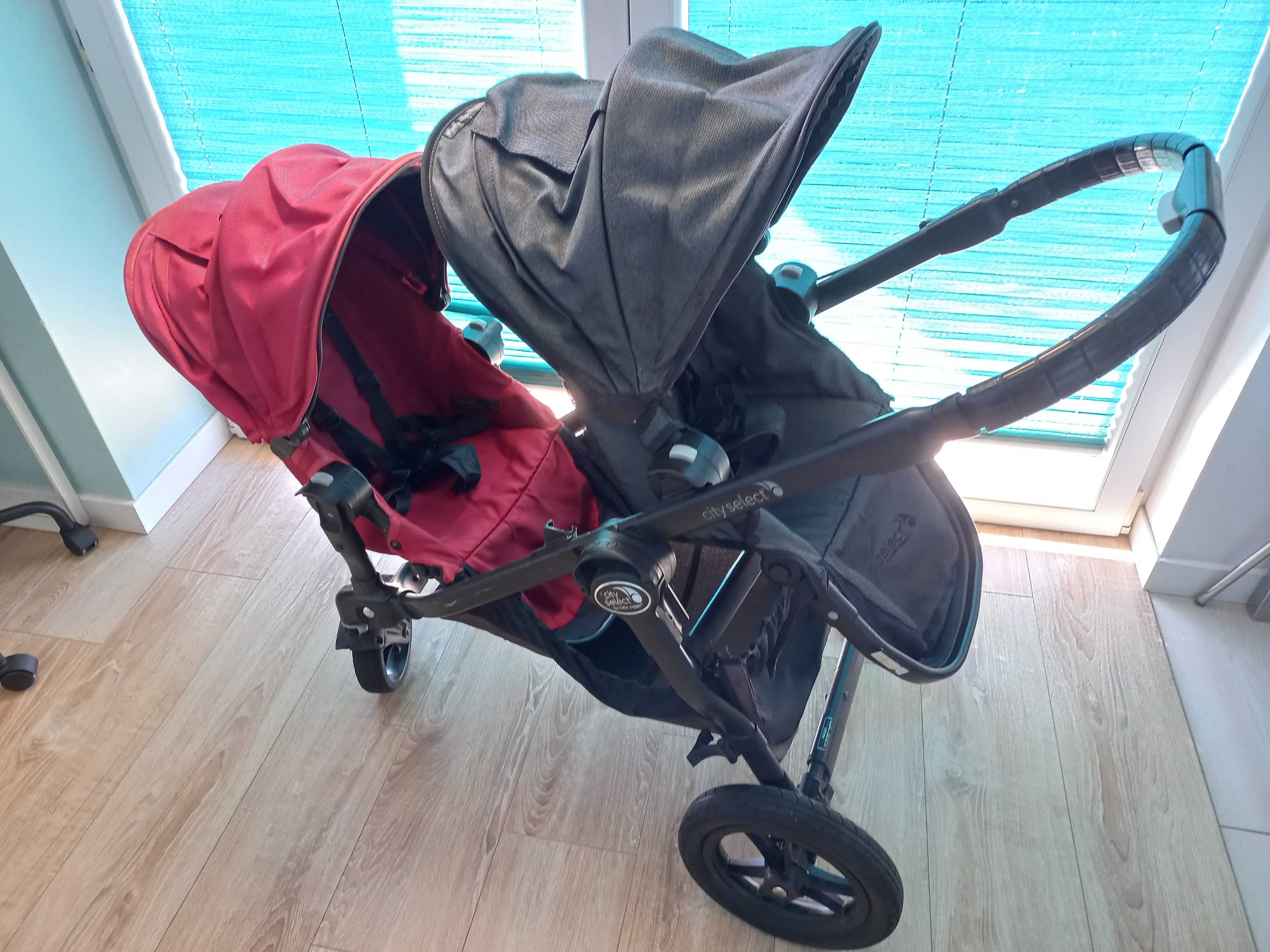 Baby Jogger city select rok po roku i dla bliźniaków z dodatkami