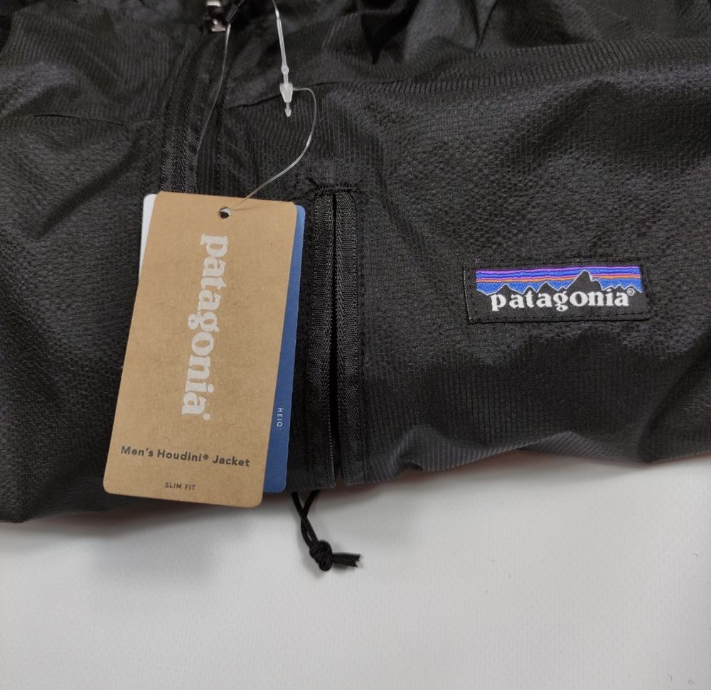 Вітровка Patagonia black патагонія дождевик куртка дощовик