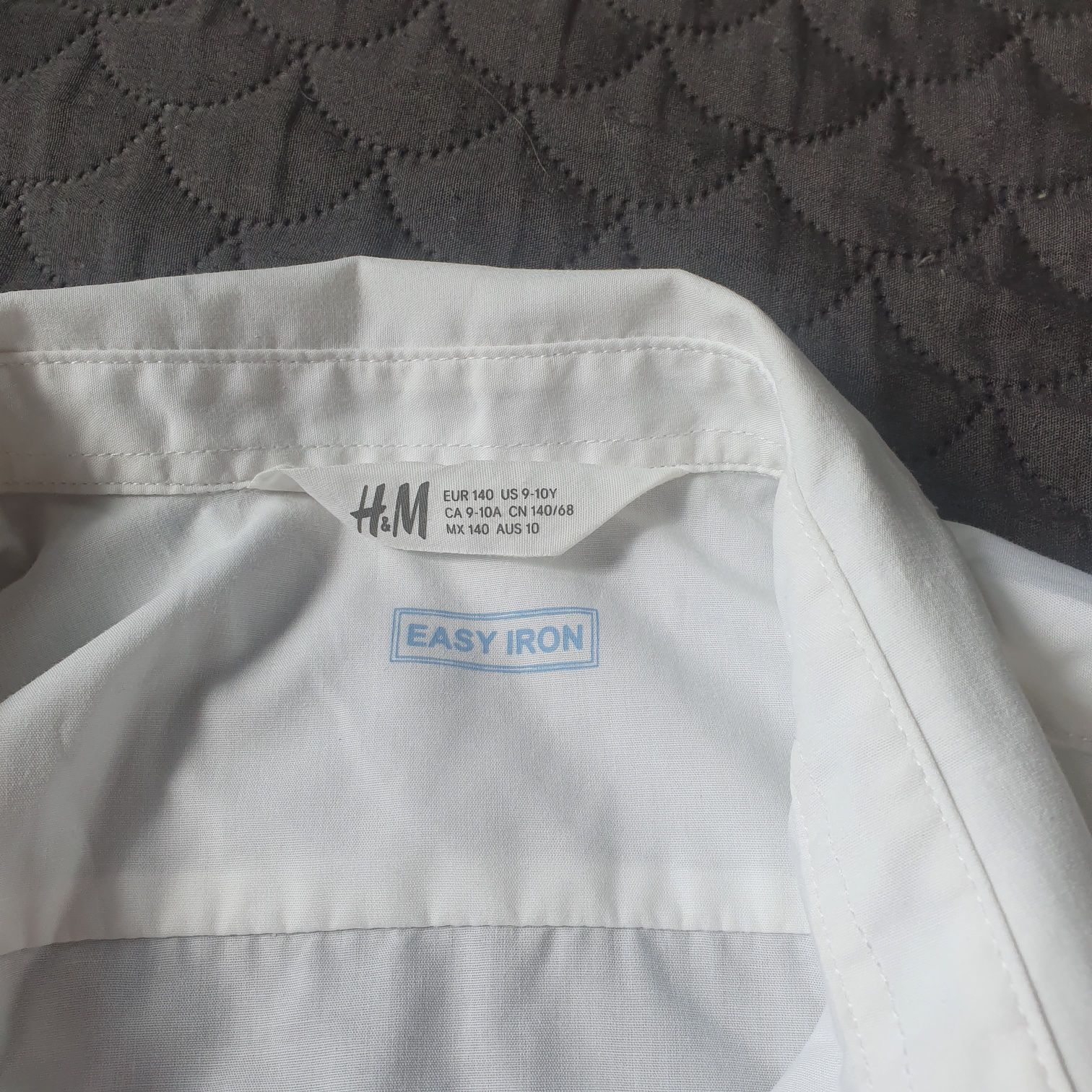 Koszula wizytowa H&M biała 140 cm