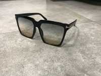 Nowe kwadratowe okulary przeciwsłoneczne tom ford sabrina inspo