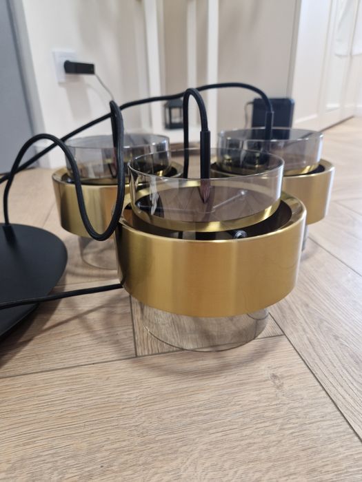 Nowoczesna lampa wisząca Ikibara Lucande 3-punktowa NOWA