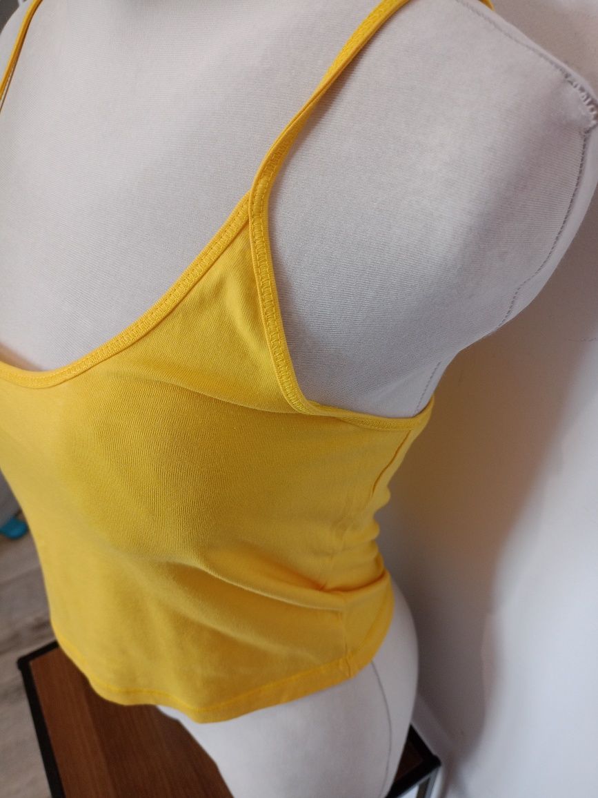Crop top damski.