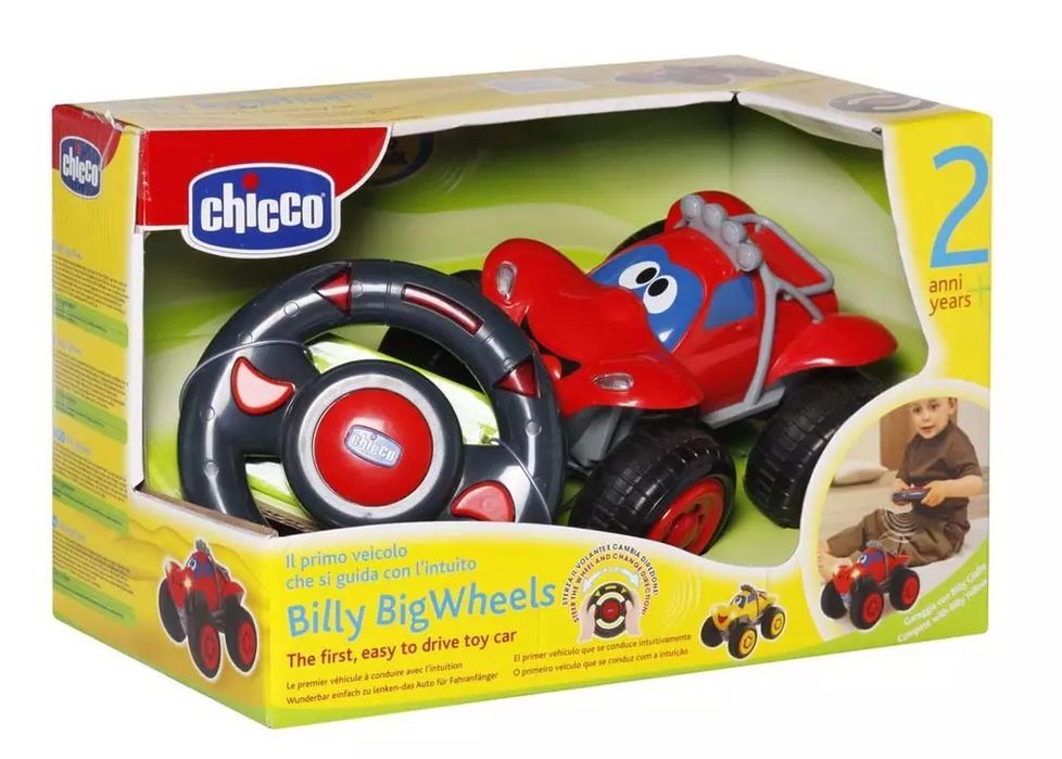 Turbo Team. Auto zdalnie sterowane Billy, czerwone. Chicco