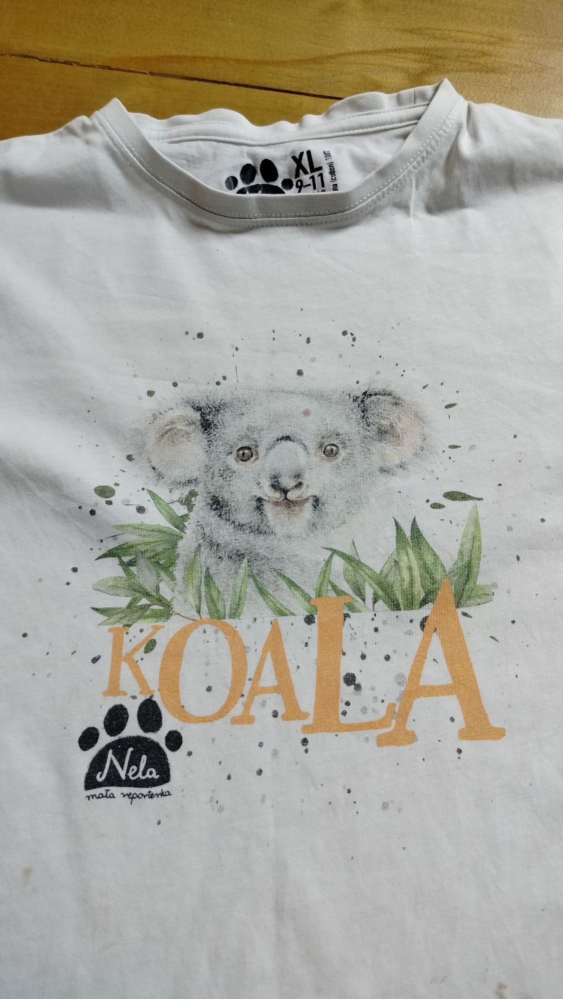 T-shirt Nela mała reporterka, koala, rozm 140