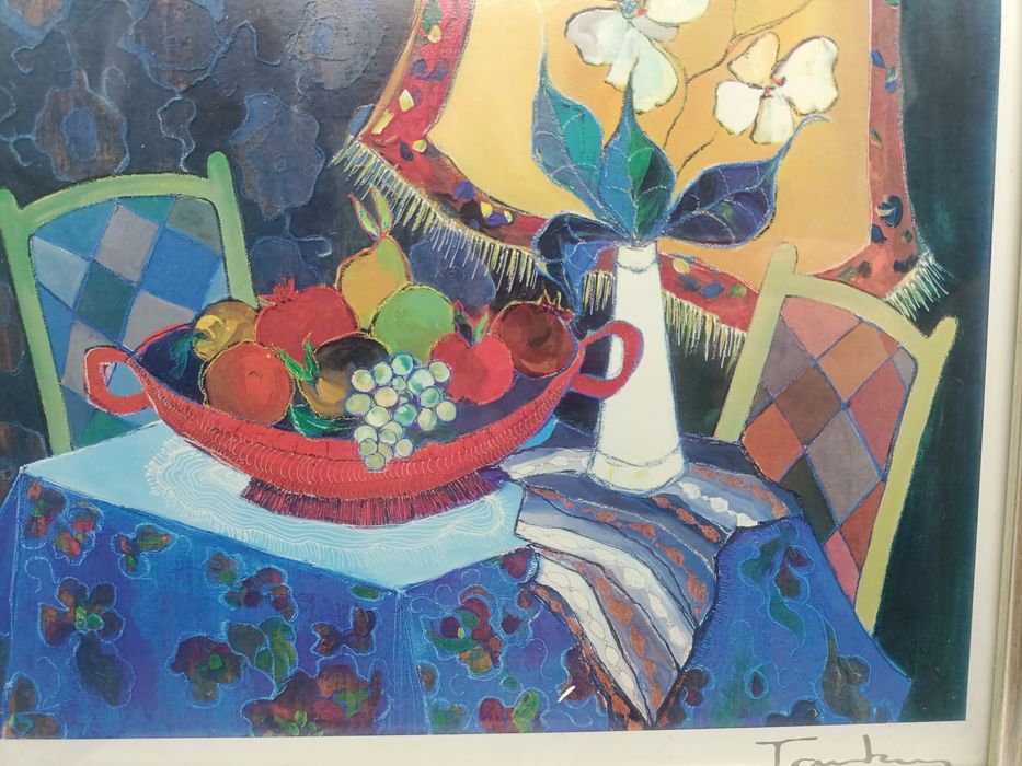 Za zimno w domu Itzchak Tarkay  obraz zdjęcie reprodukcja w ramie