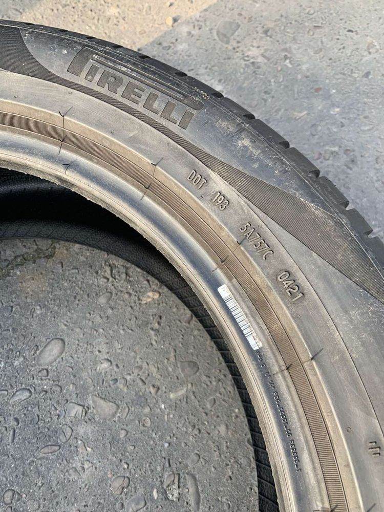 Шини 255/45R19 Pirelli  літо 20/21р 5мм