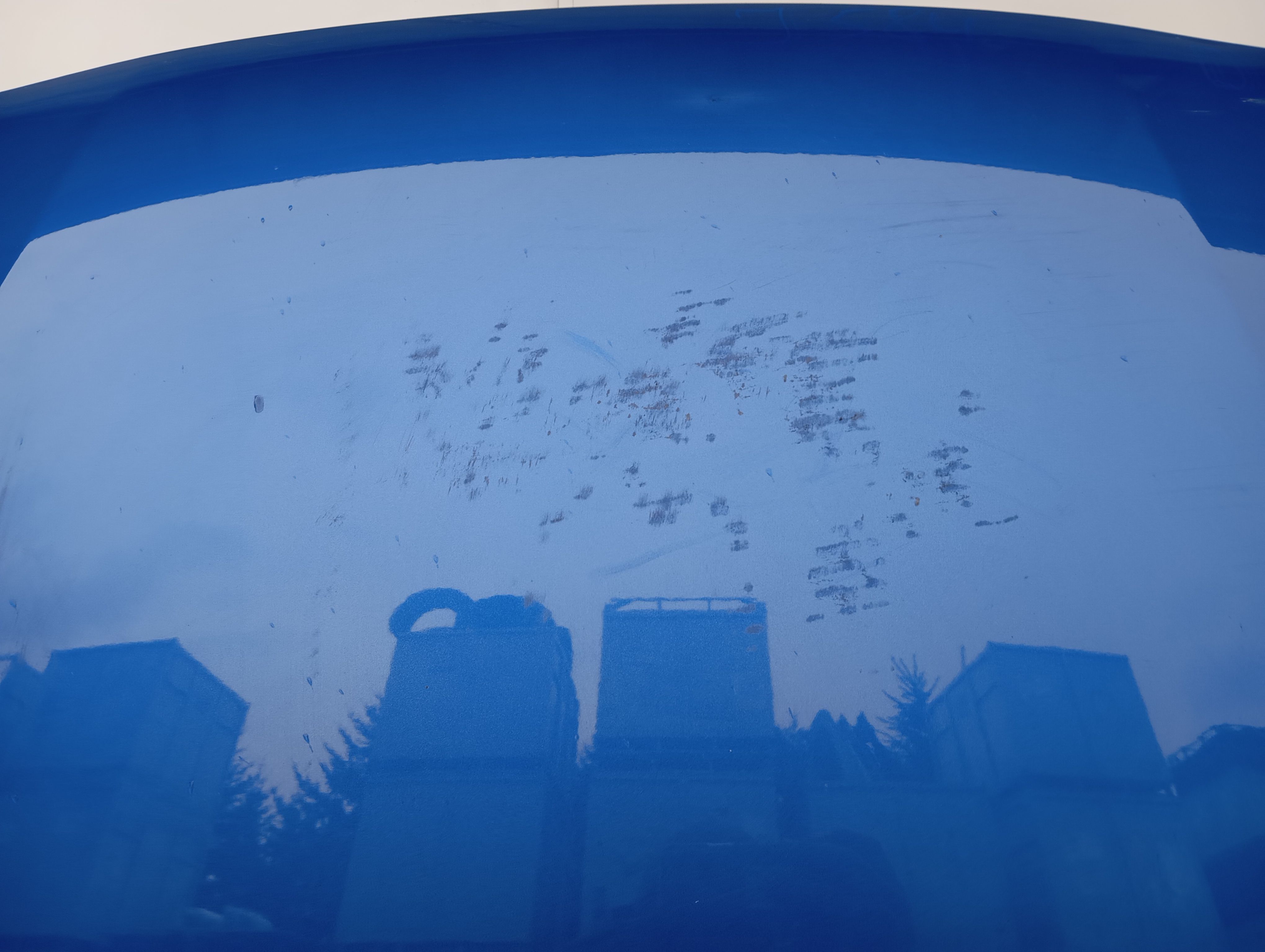 Maska przednia do samochodu Kia Ceed III 2018- w kolorze niebieskim