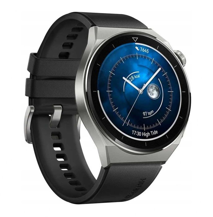Smartwatch Huawei Watch GT3 PRO - tytanowa obudowa, szafirowe szkło