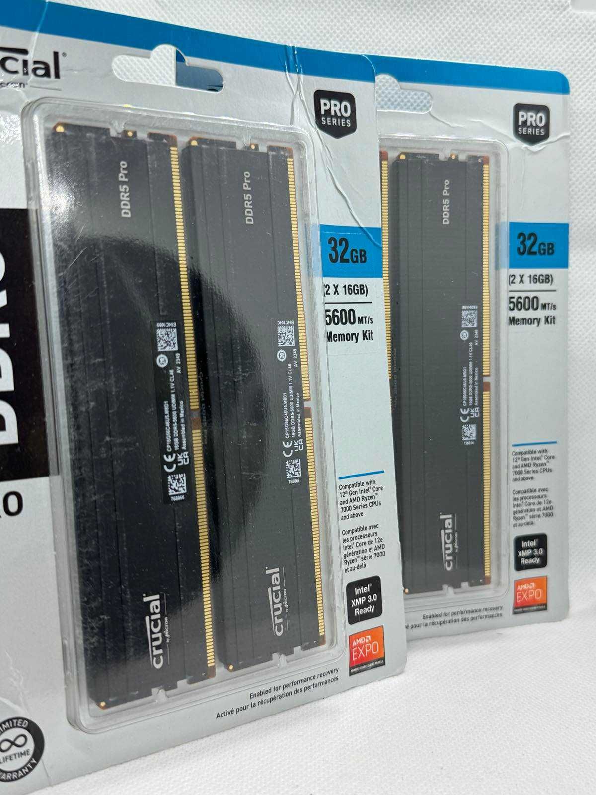 Micron Crucial Pro 32GB 2x16GB DDR5-5600 CP2K16G56C46U5 Модуль памяти