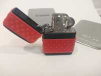 Запальничка ZIPPO black matte 218RZP RED ZIP GUARD
