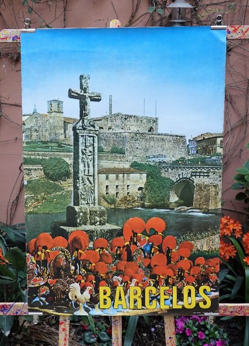 Cartaz Póster Turístico PORTUGAL Anos 70