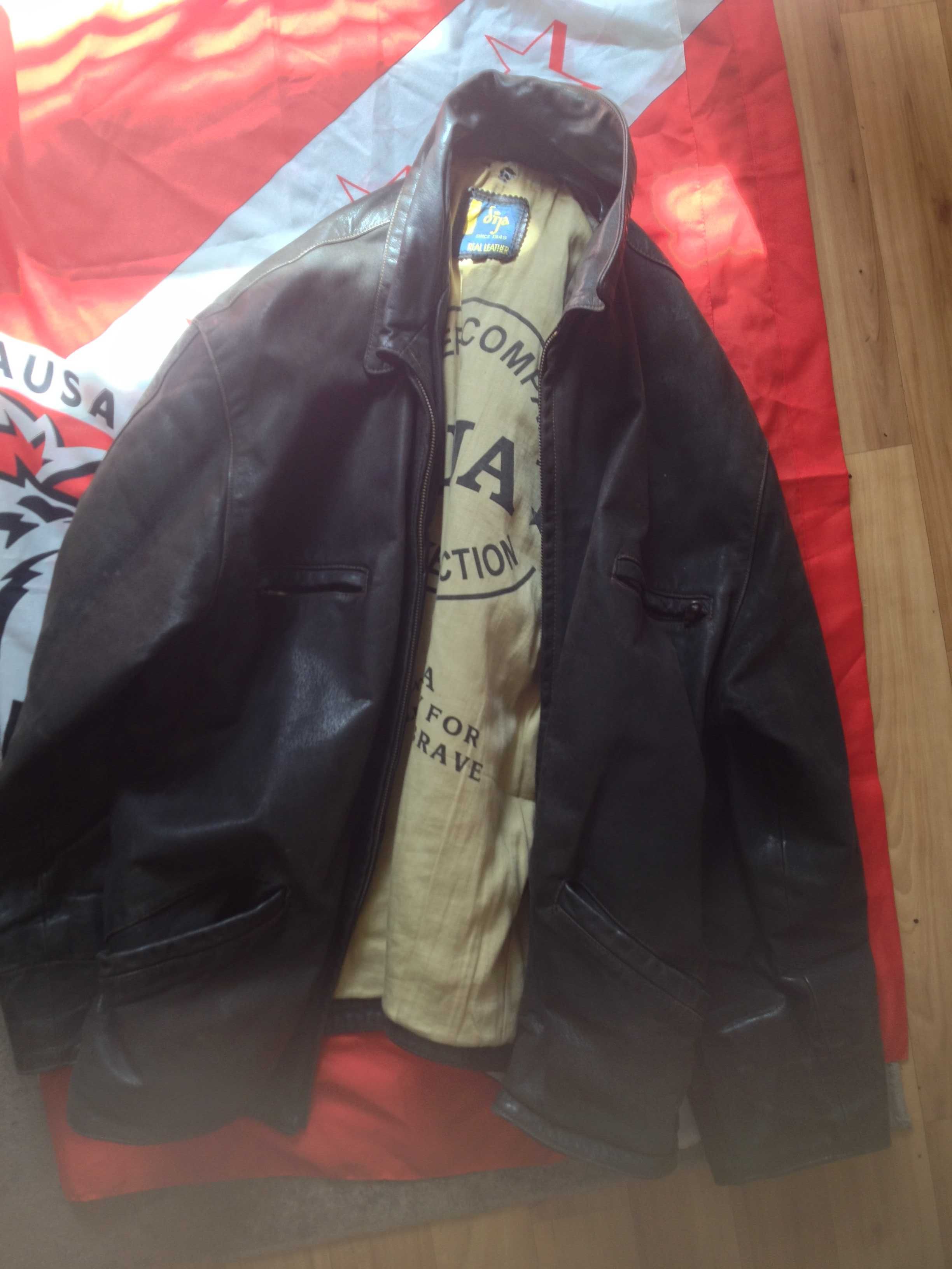 Продам шкіряну куртку Malte Kenzo Volkl Fila розмір 50-52