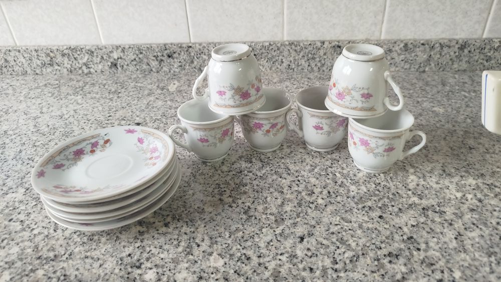 Serviço de café porcelana chinesa