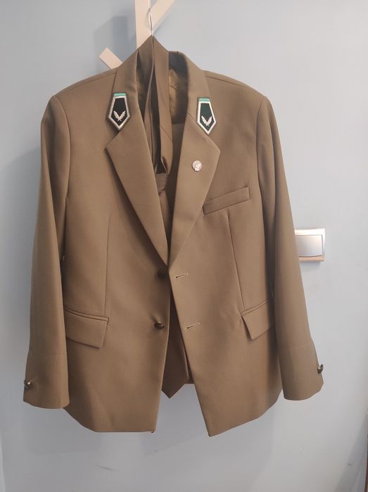 Mundur - technikum leśne, leśnik, nowy 170 cm, 2 koszule i krawat