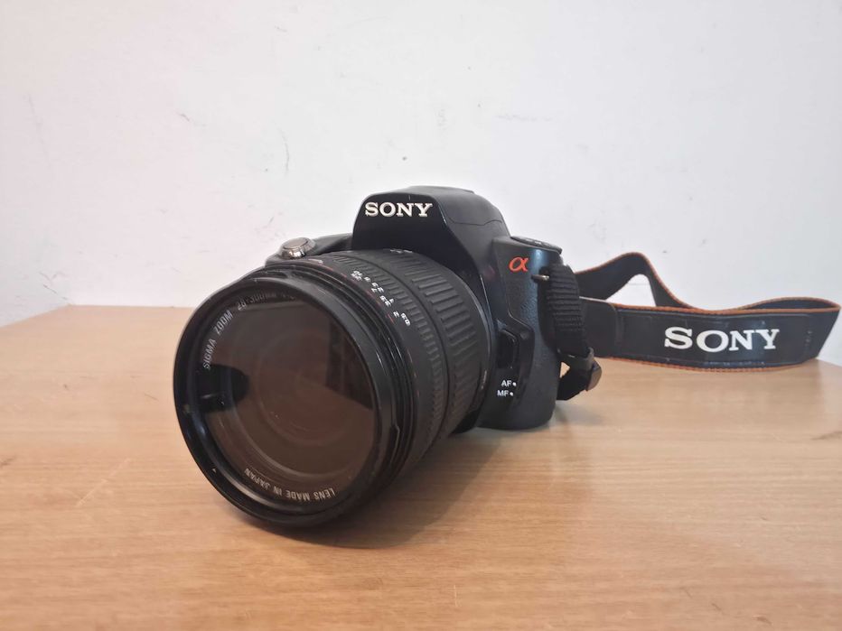 Lustrzanka Sony Alfa A390 + SIGMA 28-300mm + Torba + 4GB