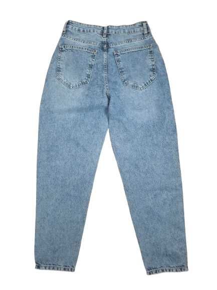 Jeansy z wysokim stanem S (643)