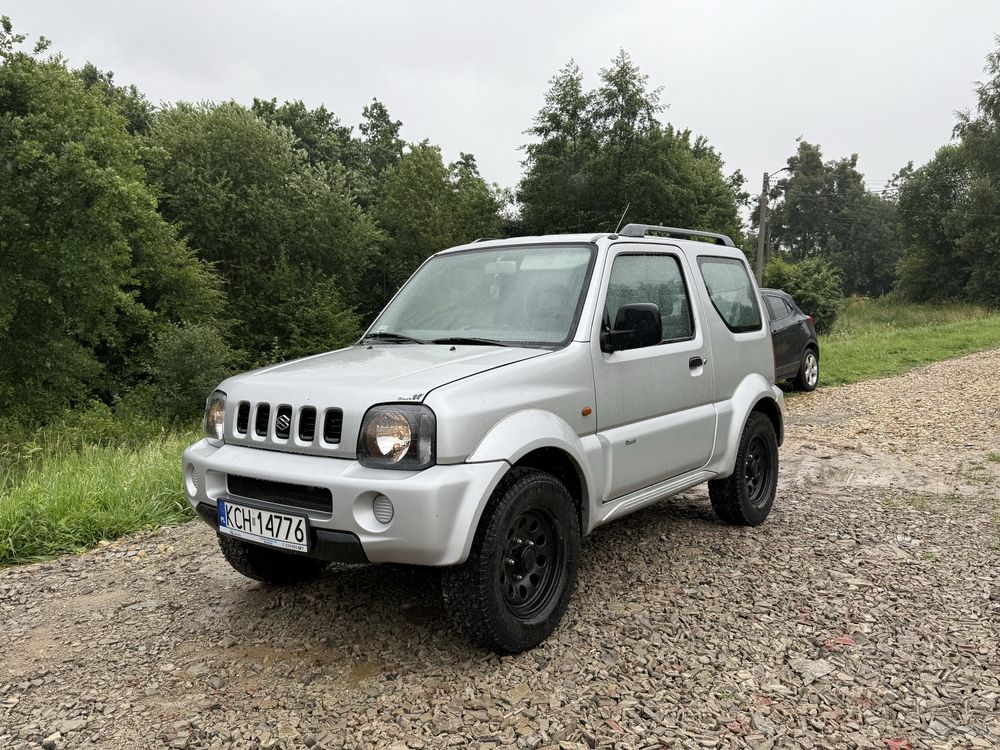 Suzuki Jimny 4x4 1.3 benzynka zdrowy opłacony