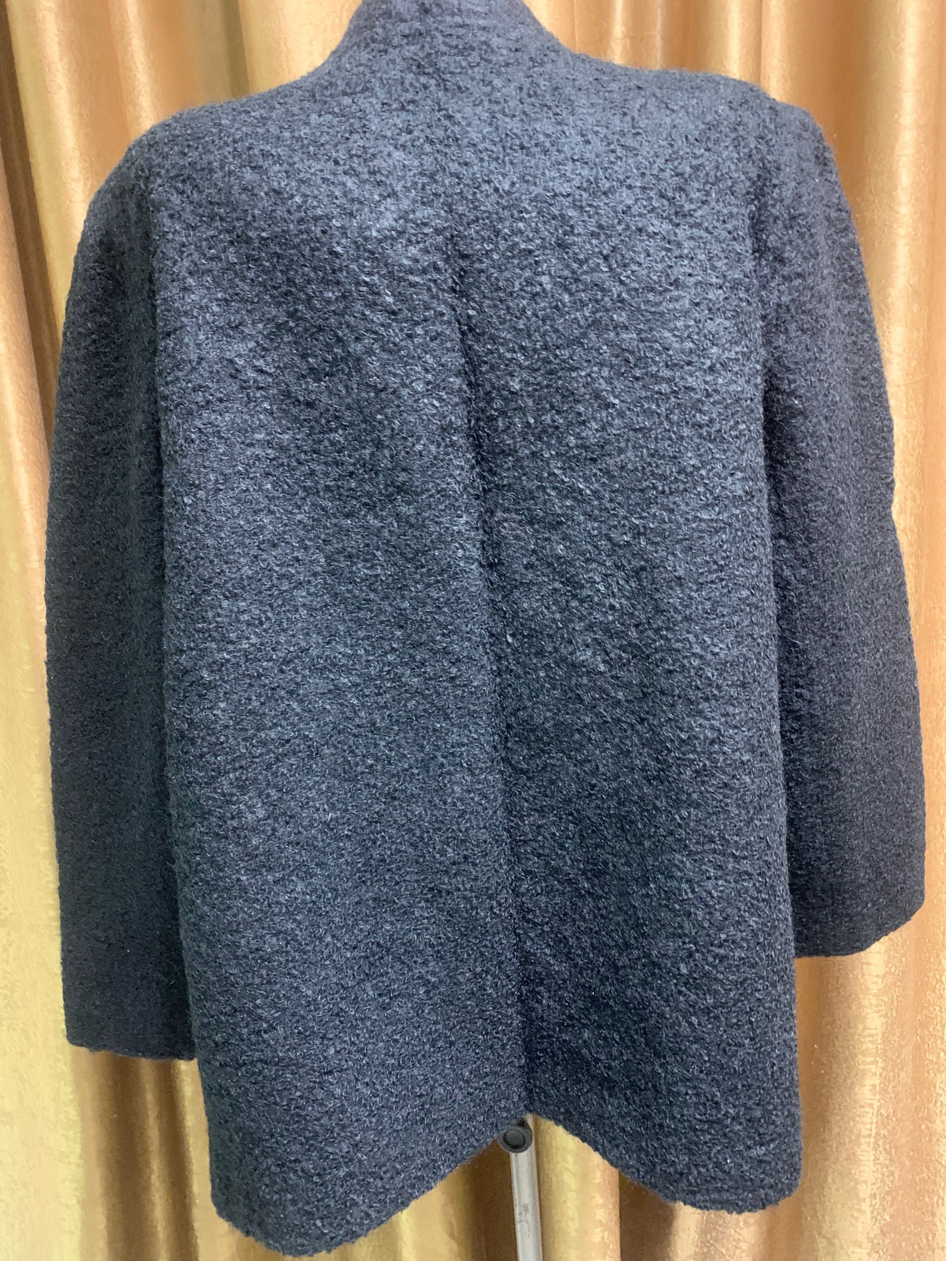 Теплый кардиган пальто в стиле кимоно размер l xl
