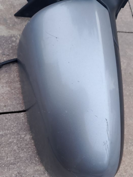 Lusterko prawe Audi A4 B6, 5 pinów, srebrne