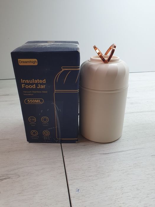 Przenośny pojemnik termiczny ze stali nierdzewnej 550 ml