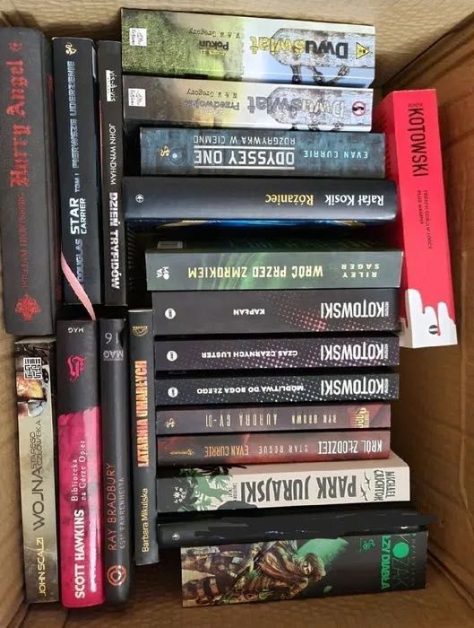 Science-fiction, fantastyka, fantasy - zestaw książek