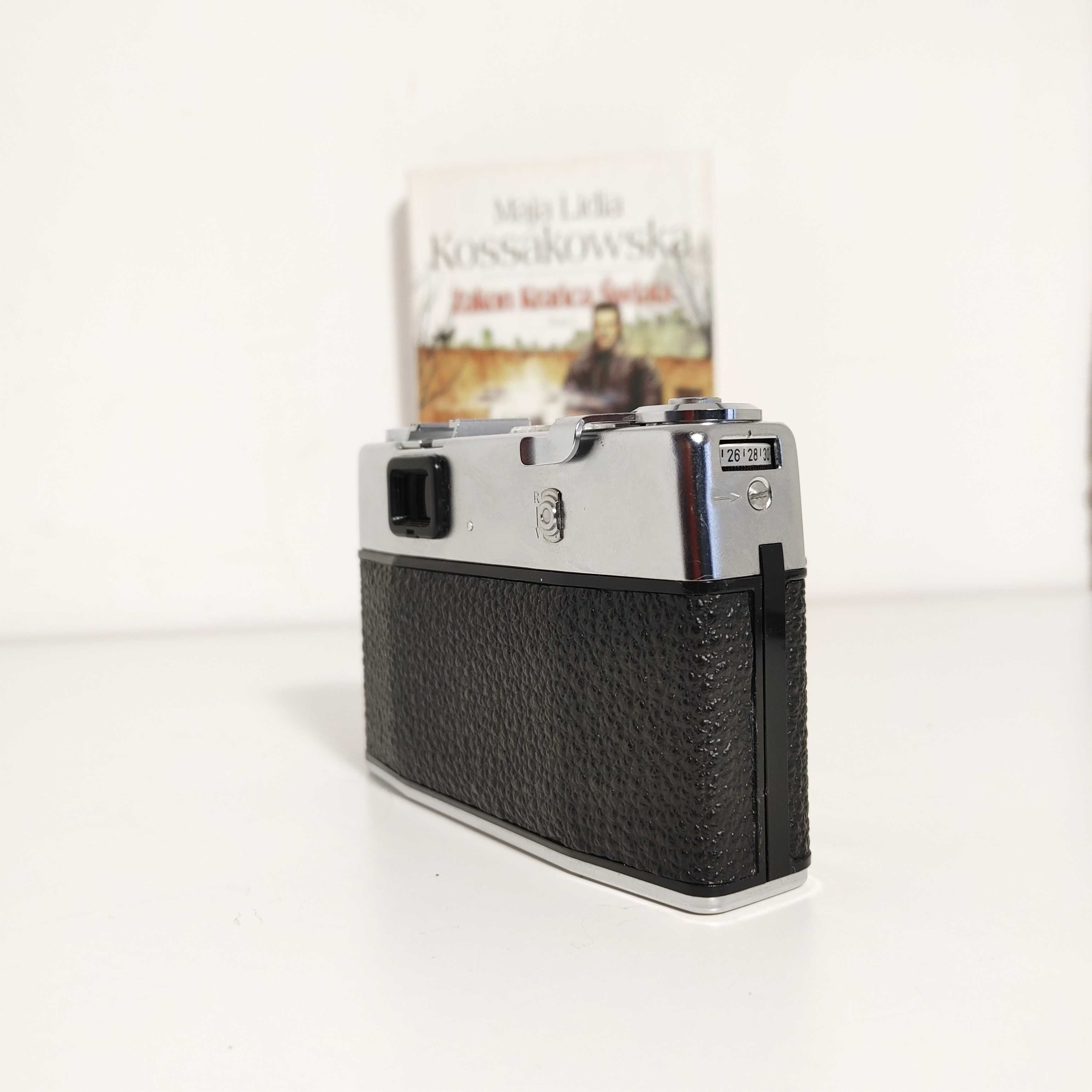 Ciekawy fotograficzny aparat analogowy AGFA Optima Ia - Agfamatic