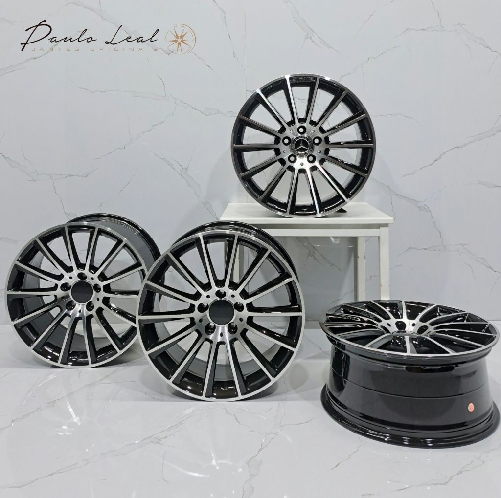 Jantes 18" LOOK Mercedes AMG turbine  A B CLA C E GLC W205 W213 5x112