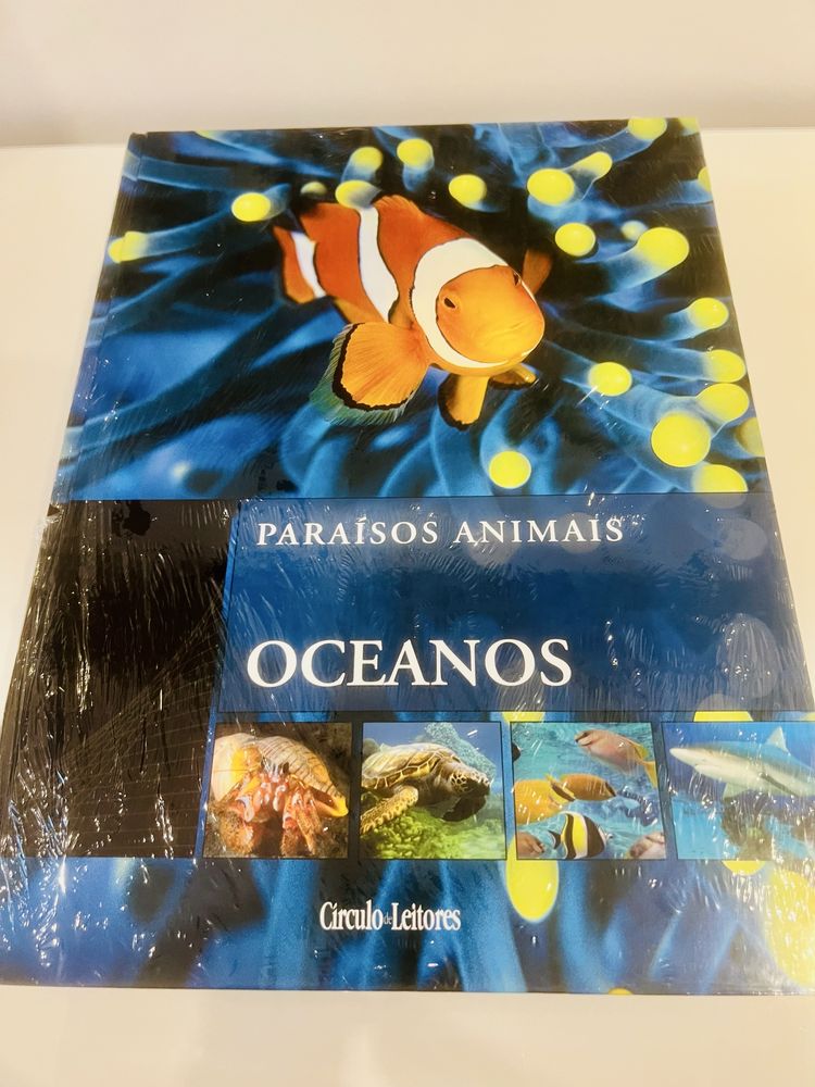 Coleccao de 6 livros embalados “PARAISOS ANIMAIS”