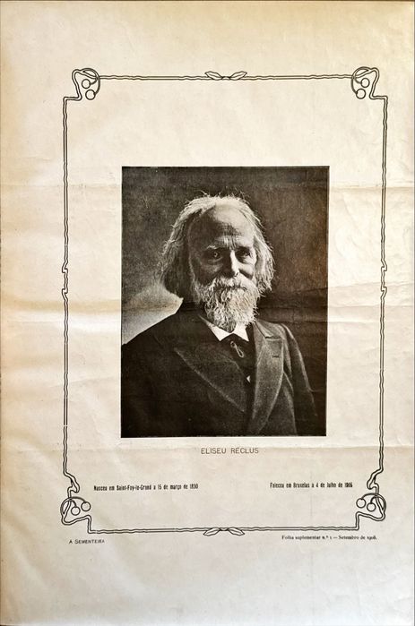 A Sementeira - 1908/1910 - Revista Critica e Sociologia