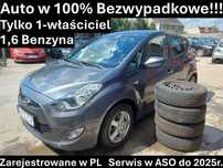 Hyundai ix20 1.6 Ben. Auto w 100% Bezwypadkowe! Zarejestrowany w Polsce! Super Stan