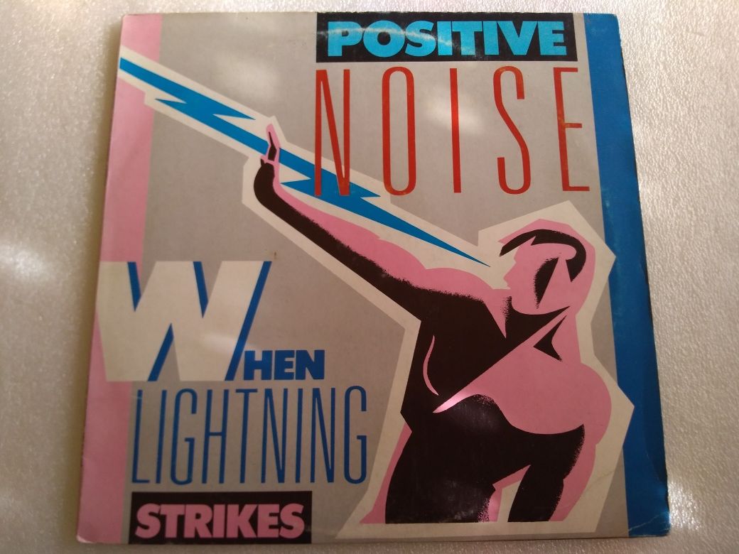 Álbum vinil Positive Noise ‎– When Lightning Strikes de 1983