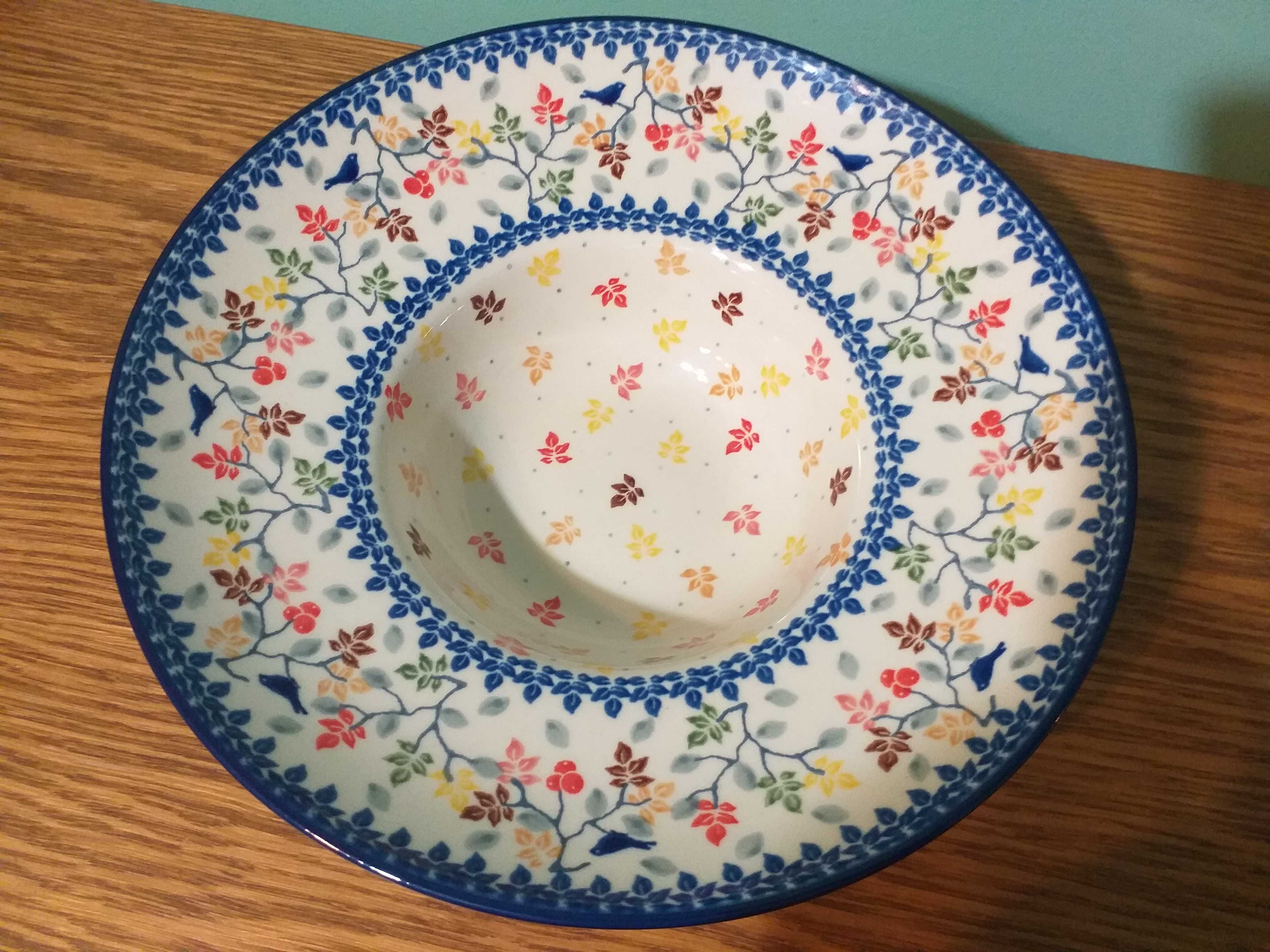 Talerz do spaghetti 25cm GAT1 Ceramika Artystyczna Boleslawiec