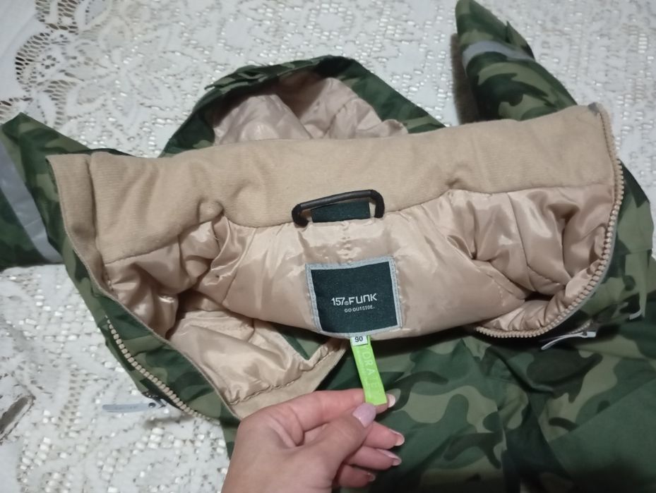 Зимовий, дуже теплий комбінезон на зріст 90см