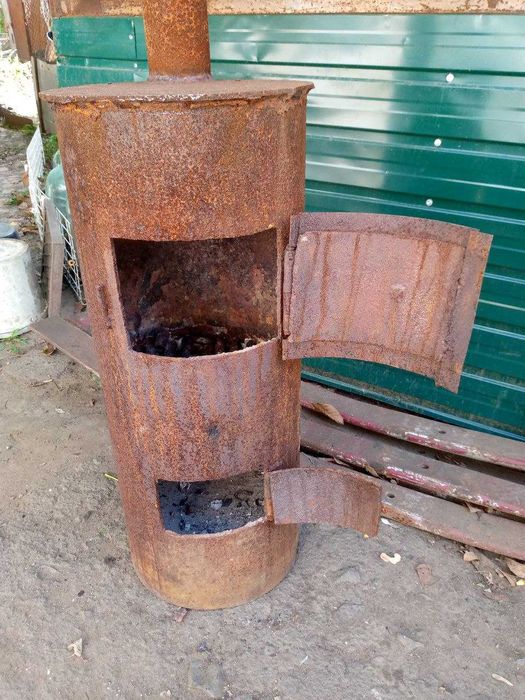 Буржуйка металева