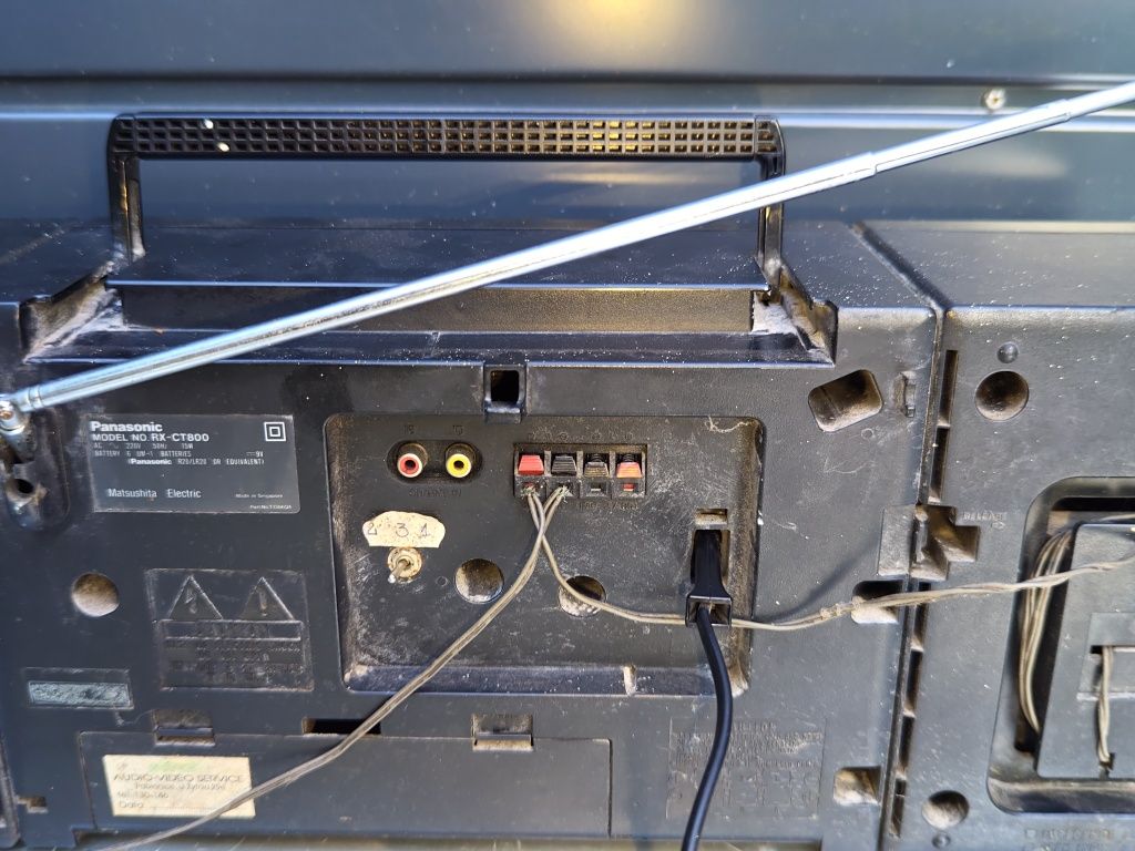 Radiomagnetofon Panasonic RX-CT800 boombox