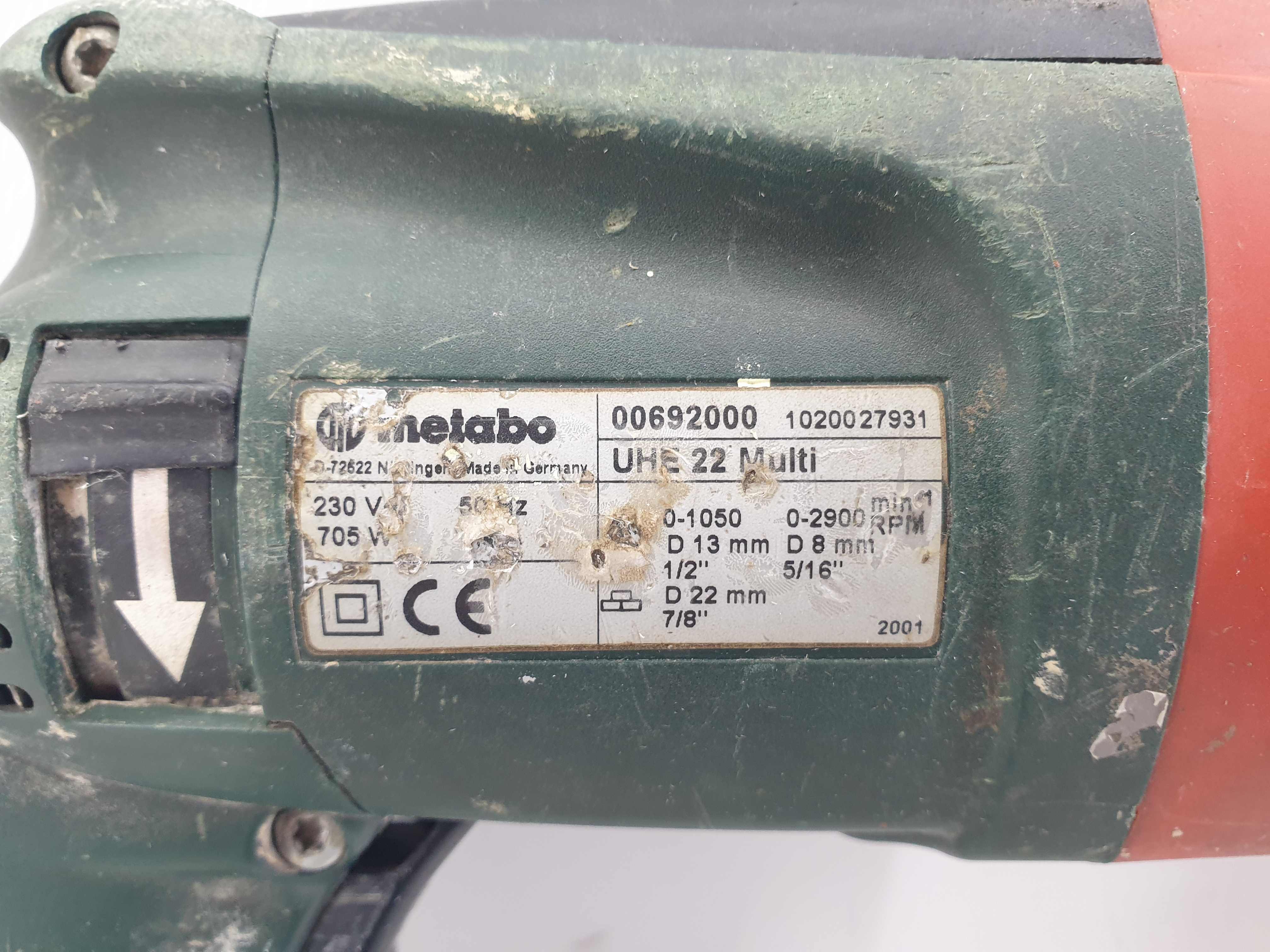 Młotowiertarka | METABO UHE 22 MULTI | 705W
