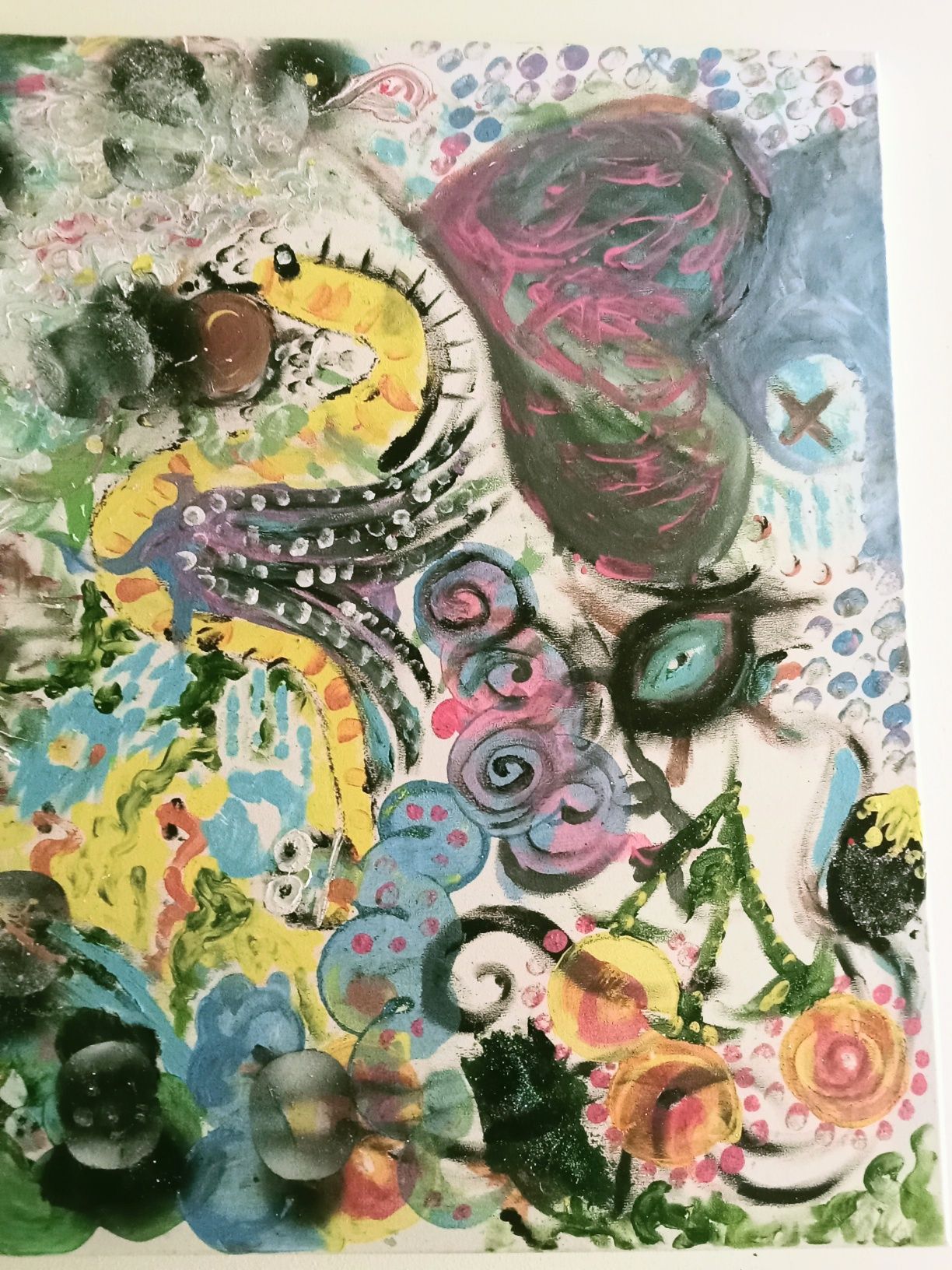 Quadro pintura em acrílico