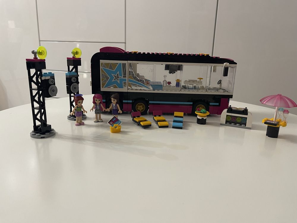 Lego friends autokar gwiazdy