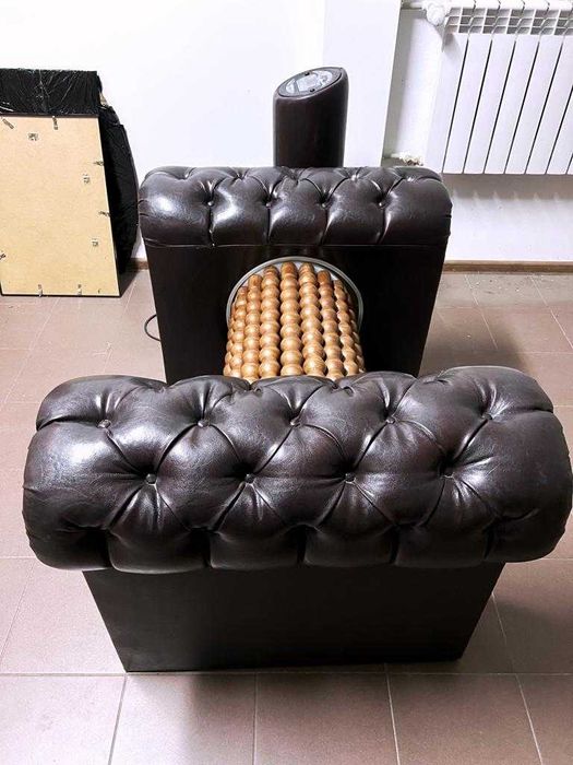 Rolmasaż Rollmasażer elegancki pikowany - drenaż limfatyczny