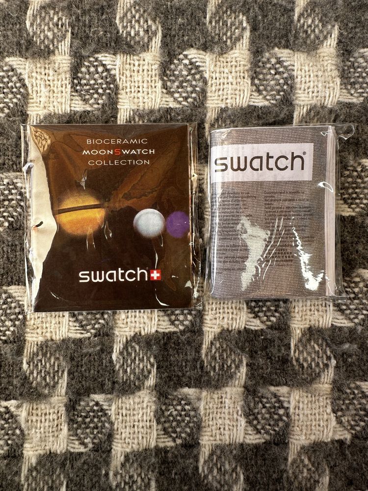 Годинник Omega x Swatch Mission to the Moon Moonphase З Коробкою!