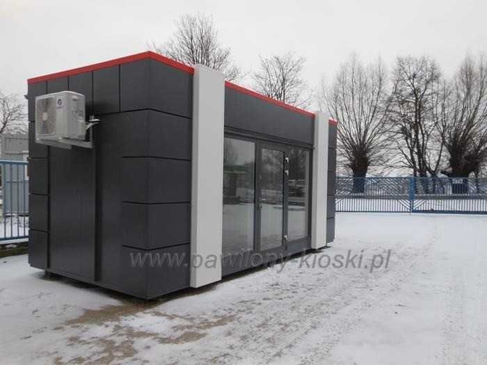 Pawilon Kontener handlowy Kiosk Komis Sklep Kwiaciarnia Biuro