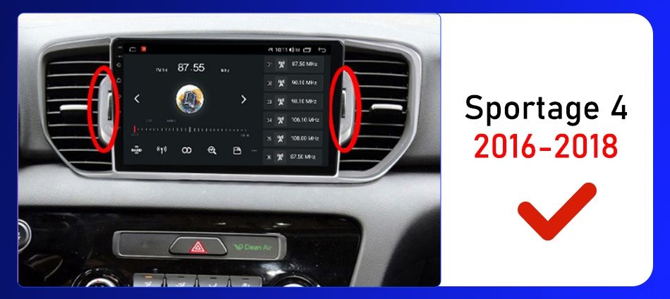 Radio nawigacja KIA SPORTAGE 4 Android GPS NAVI