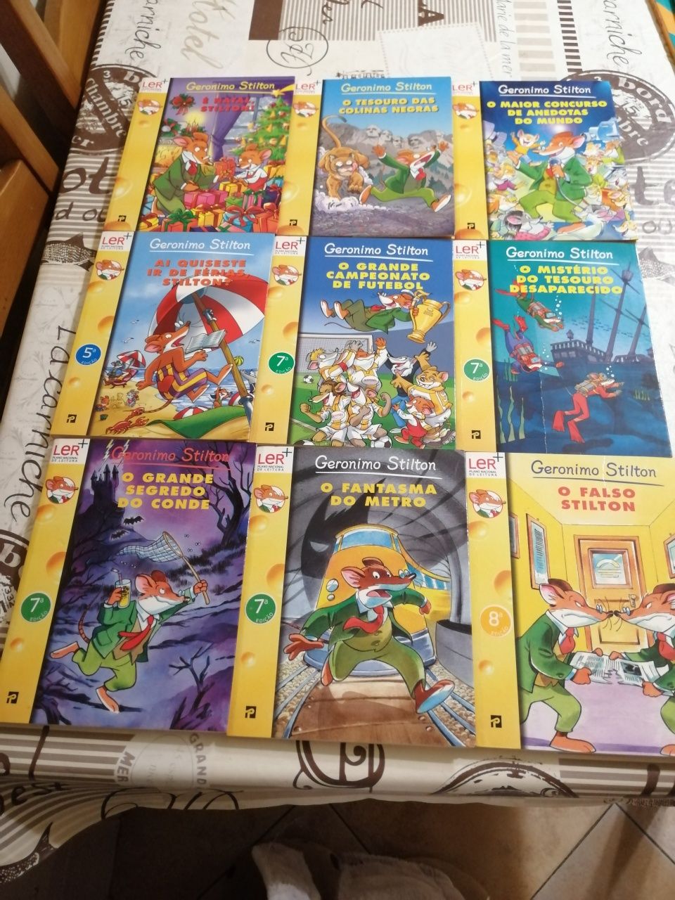 Livros Geronimo Stilton como novos