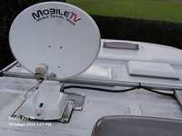 Antena satelitarna  ,,MOBILE TV" automatyczną.