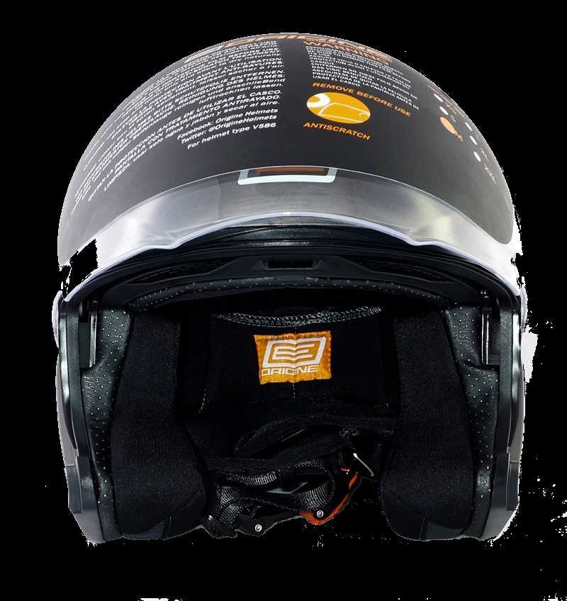Kask z blędą, Otwarty, Orginie Palio Grafitowy - WYSYŁKA 10PLN