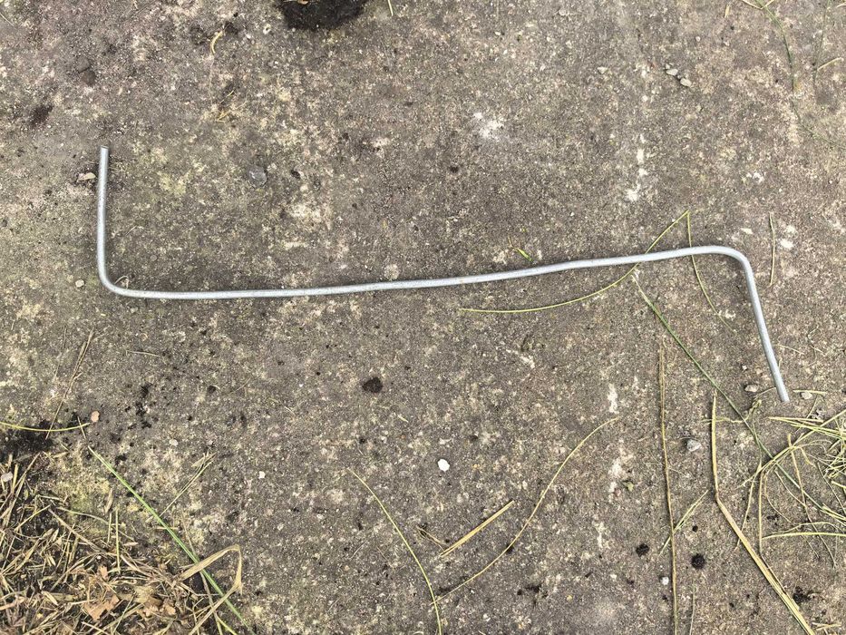 Drut ocynkowany fi 4mm.