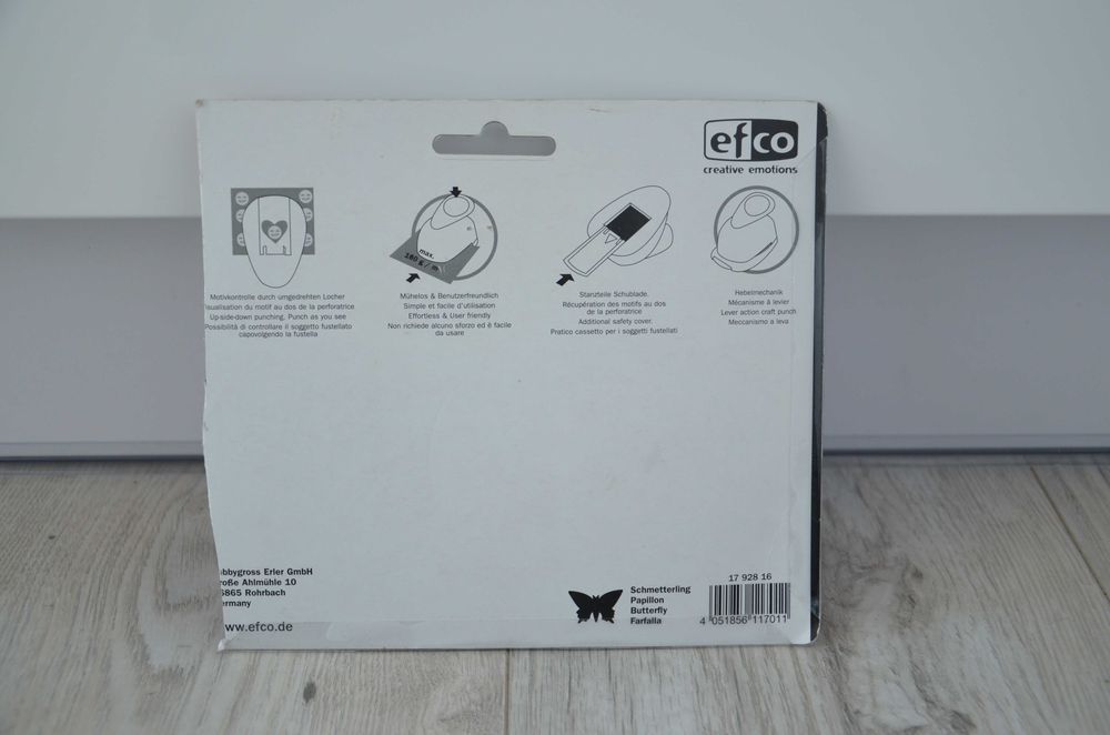 Zestaw dziurkaczy dekoracyjnych motylki