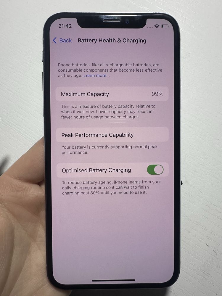iPhone X 99% baterii jak nowy 64GB
