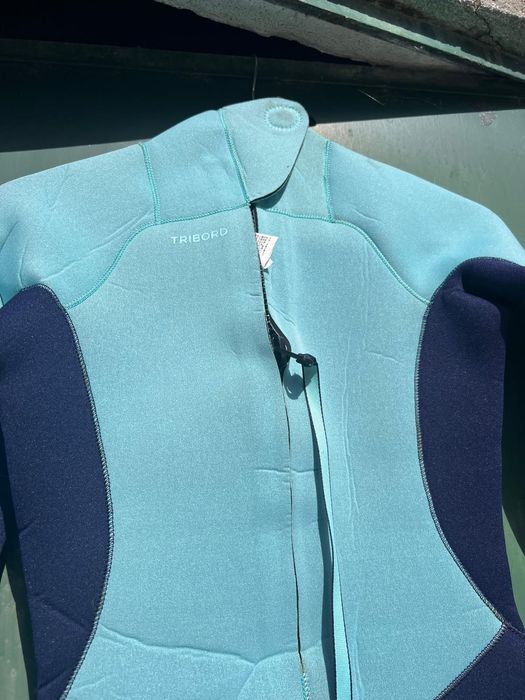 Fato de surf Tribord feminino 4/3 mm